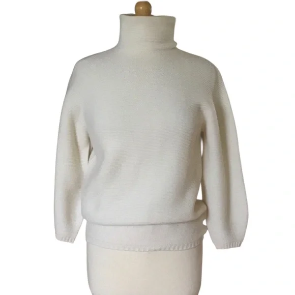 MaxMara Etrusco Wool Cashmere Turtleneck Maglia Pullover Sweater - Picture 3 of 10